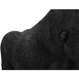 Mauro Ferretti figure décorative gorille 35x21,5x37,5 cm noir