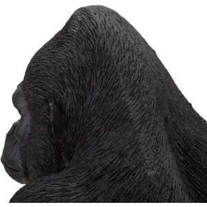Mauro Ferretti figure décorative gorille 35x21,5x37,5 cm noir