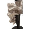 Mauro Ferretti figure danseuse 17x14x43 cm noir argent