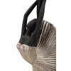 Mauro Ferretti figure danseuse 14x14x42,5 cm noir argent