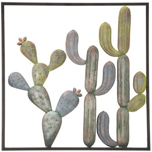 Mauro Ferretti décoration murale cadre cactus...