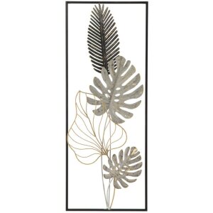 Mauro Ferretti panneau mural Plam 28,5x3x74 cm multicolore