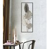 Mauro Ferretti panneau mural Plam 28,5x3x74 cm multicolore