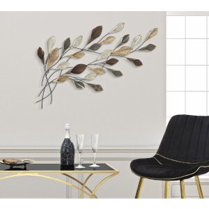 Mauro Ferretti panneau mural Ramo 46x5,5x87,5 cm multicolore