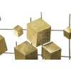 Mauro Ferretti panneau mural Abstract 90,5x3,5x50 cm doré