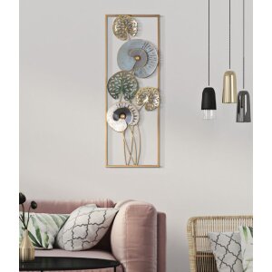 Mauro Ferretti panneau mural Gloth 31,2x5,5x90 cm multicolore