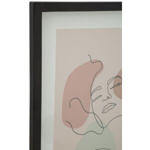 Mauro Ferretti reproduction dart avec cadre Face 35x2x47 cm multicolore