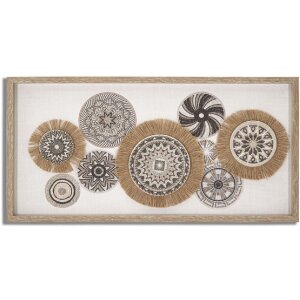 Mauro Ferretti peinture murale Marcy 70x2,8x35 cm...