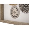 Mauro Ferretti peinture murale Marcy 70x2,8x35 cm crème marron