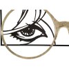 Mauro Ferretti Panneau mural lunettes 89,5x3,8x41,3 cm noir