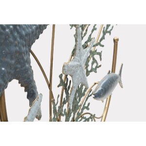 Mauro Ferretti panneau mural étoile de mer 95,3x5x53,3 cm bleu