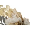Mauro Ferretti panneau mural Greak 90,2x7,6x41,9 cm crème or
