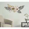 Mauro Ferretti panneau mural Greak 90,2x7,6x41,9 cm crème or