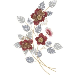 Mauro Ferretti Panneau mural Lovis 68,6x7,6x98,4 cm rouge...