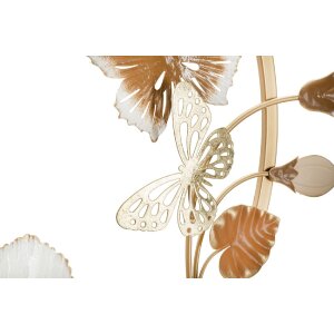 Mauro Ferretti décoration murale Rouns 58,4x5,1x63,5 cm beige doré