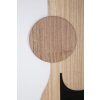 Mauro Ferretti MDF panneau mural Astry 60x2x80 naturel noir