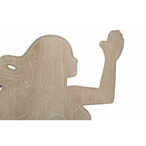 Mauro Ferretti panneau mural Sirena 30,5x2x60 cm bleu...
