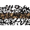 Mauro Ferretti panneau mural arbre set de 3 pièces 176x2x90 cm noir marron