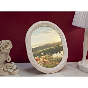 Mauro Ferretti cadre photo Ovally 20x25 cm blanc