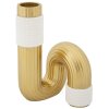 Mauro Ferretti Vase Bann 10,7x10,7x18,3 cm or blanc