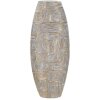 Mauro Ferretti Vase Eklips Tour 24x11,5x59,5 cm or blanc