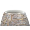 Mauro Ferretti Vase Eklips Tour 24x11,5x59,5 cm or blanc