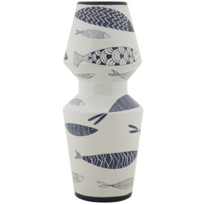 Mauro Ferretti Vase Poisson-Double Ø 14x34 cm...