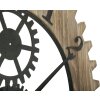 Mauro Ferretti horloge murale Ingranaggio Plus Ø60x4 cm noir naturel
