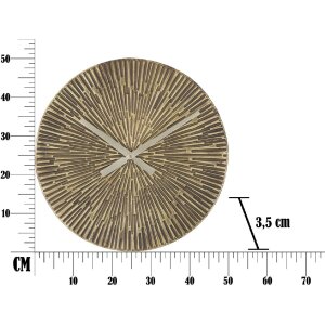 Mauro Ferretti horloge murale Opis Ø50x3,5 cm bronzé