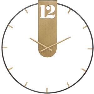 Mauro Ferretti horloge murale Goldy Ø60x4,5 cm or...