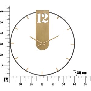 Mauro Ferretti horloge murale Goldy Ø60x4,5 cm or...