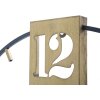 Mauro Ferretti horloge murale Goldy Ø60x4,5 cm or noir