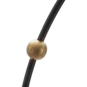Mauro Ferretti horloge murale Perle Ø61x4,5 cm noir or