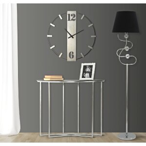 Mauro Ferretti horloge murale argenté Ø 61x4,5 cm argenté noir