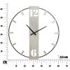 Mauro Ferretti horloge murale argenté Ø 61x4,5 cm argenté noir