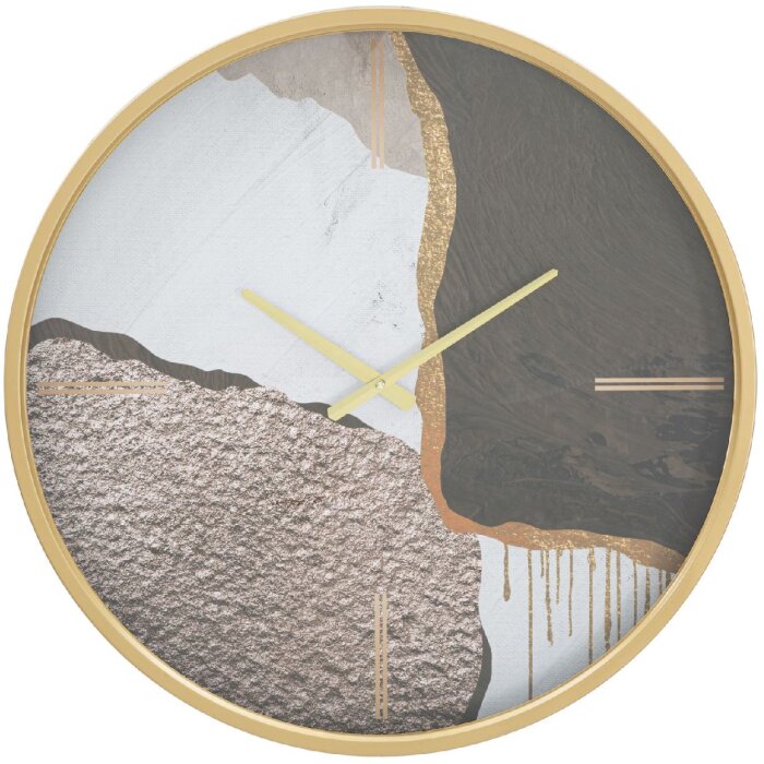 Mauro Ferretti Horloge murale Art Mix Ø60x6 cm multicolore