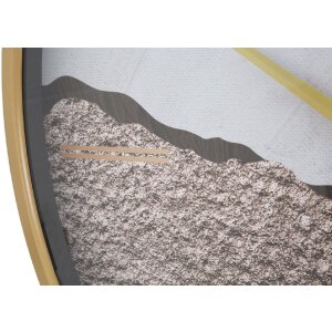 Mauro Ferretti Horloge murale Art Mix Ø60x6 cm multicolore
