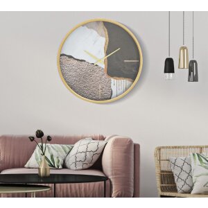 Mauro Ferretti Horloge murale Art Mix Ø60x6 cm multicolore