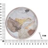Mauro Ferretti horloge murale art rose Ø60x6 cm multicolore