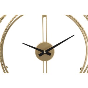 Mauro Ferretti horloge murale rayures or Ø 50x4 cm or