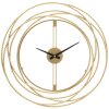 Mauro Ferretti horloge murale rayures or Ø 50x4 cm or