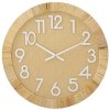 Mauro Ferretti horloge murale Boho Plus Ø 60x4,5 cm blanc naturel