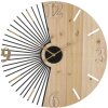 Mauro Ferretti horloge murale Wordy Ø 60x3,5 cm naturel noir