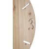Mauro Ferretti horloge murale Wordy Ø 60x3,5 cm naturel noir