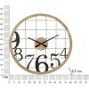 Mauro Ferretti horloge murale chiffres Ø 60x2,5 cm noir marron