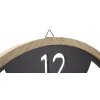 Mauro Ferretti horloge murale pinces Ø 60x2,5 cm noir marron