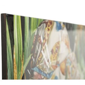 Mauro Ferretti horloge murale Kloe 60x4,5x60 cm multicolore