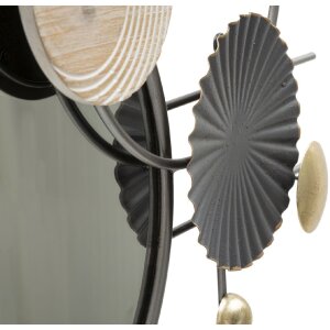 Mauro Ferretti miroir mural abstrait 90,2x5,1x50,2 cm multicolore