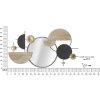 Mauro Ferretti miroir mural abstrait 90,2x5,1x50,2 cm multicolore