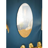 Mauro Ferretti miroir mural lignes 50x1,5x80 cm nature